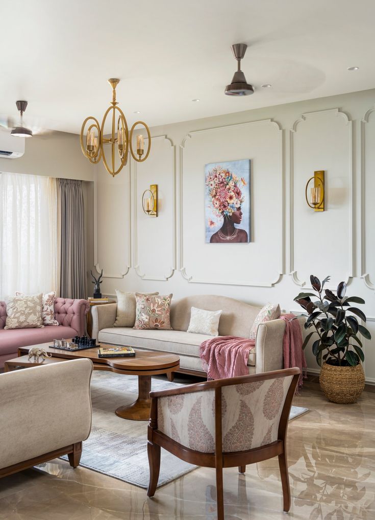 Living room interiors by Vibgyor
