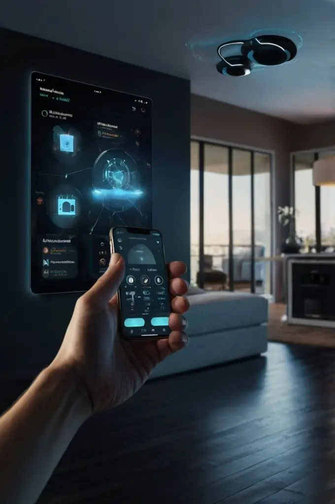 Home automation services visual