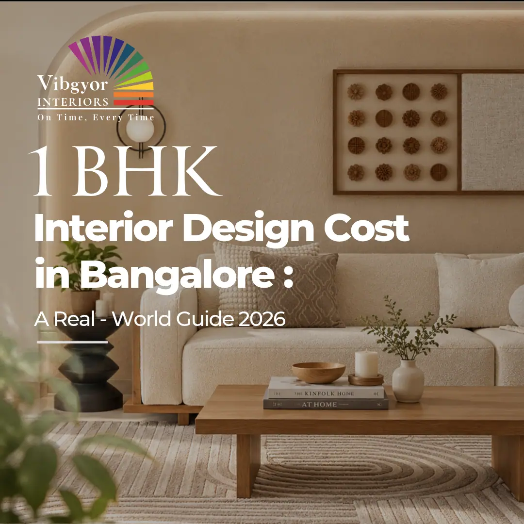 1 BHK Interior Design Cost in Bangalore: A Real-World Guide for 2026